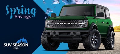New 2023 Ford Bronco® Badlands RTR Release Edition
Up to $8,000 OFF MSRP